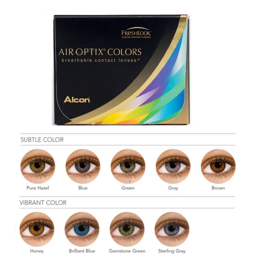 Picture of: Air Optix COLORS Contacts ( Lens Pack) by Alcon