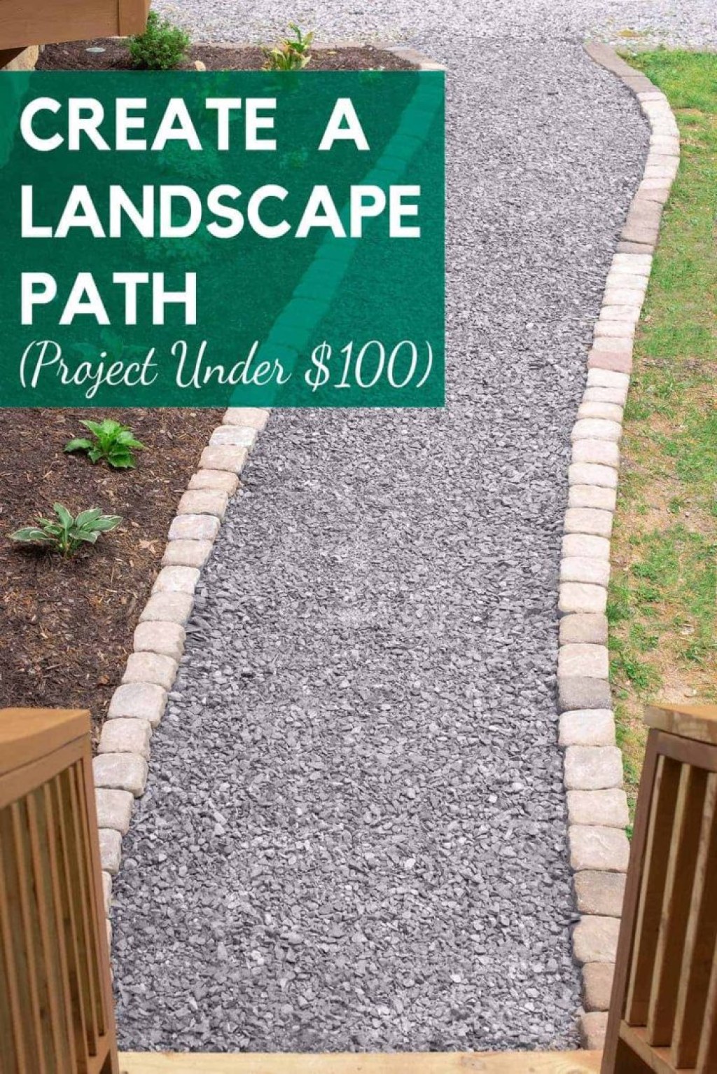 Picture of: Cheap Garden Path Ideas and Helpful Tutorials! – Artsy Pretty