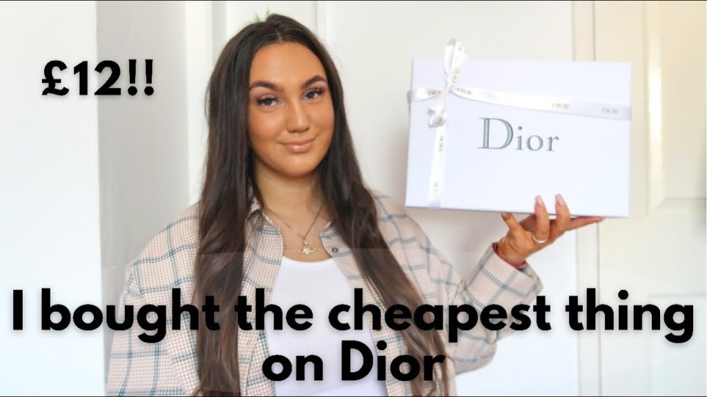 Picture of: I BOUGHT THE CHEAPEST THING ON DIOR  CAITLIN SINNETT