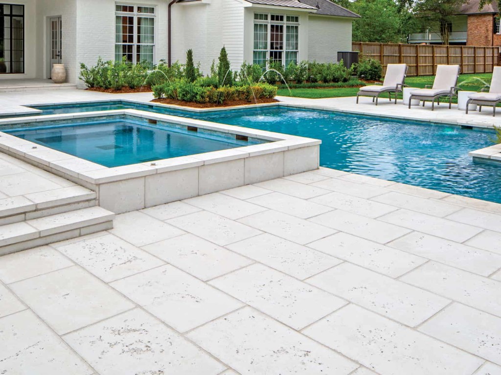 Picture of: Pool Paving Ideas and Inspiration – Peacock Pavers