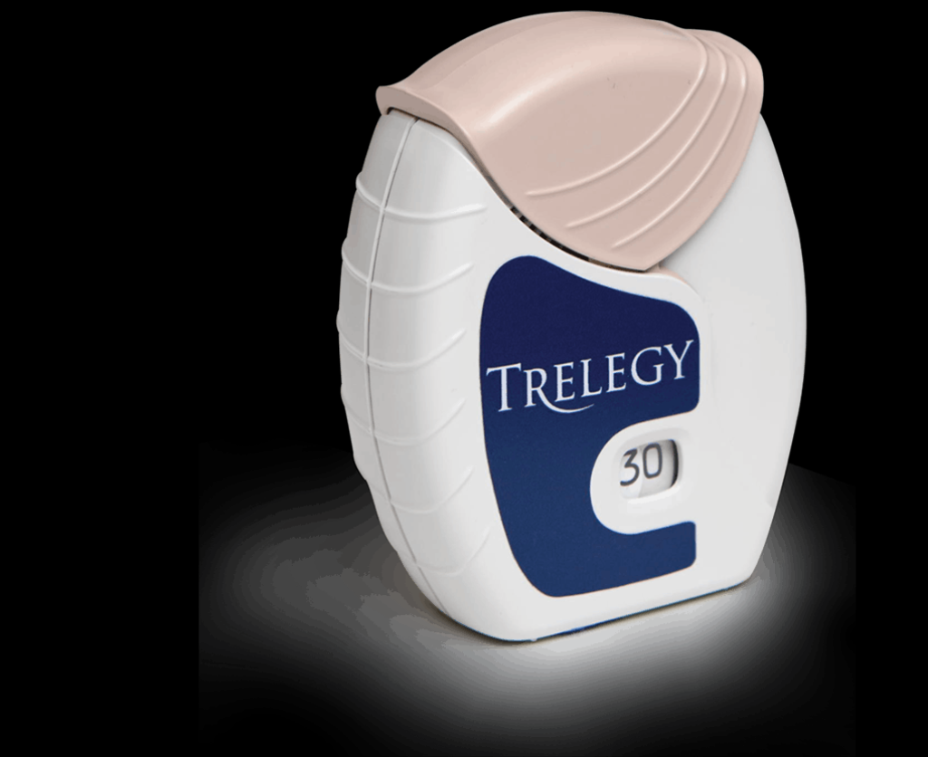 Picture of: TRELEGY for COPD  TRELEGY ELLIPTA (fluticasone furoate